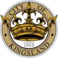 Official seal of Kingsland, Georgia