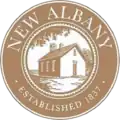 Official seal of New Albany, Ohio
