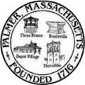 Official seal of Palmer, Massachusetts
