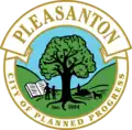 Official seal of Pleasanton, California