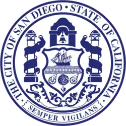 Seal of San Diego, California