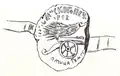 Seal of the Principality of Smolensk in 1664: fig. 35 : 66 : IV