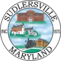 Official seal of Sudlersville, Maryland