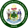 Seal of the Maine Department of Administrative and Financial Services