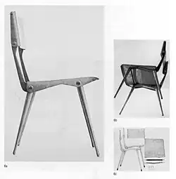 Cassina Model 683 chair by Carlo De Carli [it] (1954 award)[30]