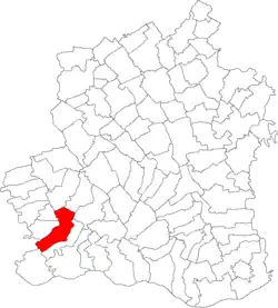 Location in Teleorman County