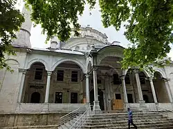 Selimiye Mosque in Üsküdar, Istanbul (1801–1805): view of the front façade and entrance portico
