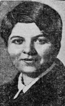 Selma Ekrem, from a 1927 newspaper