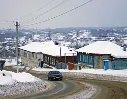 Sovetskaya Street in Sergach