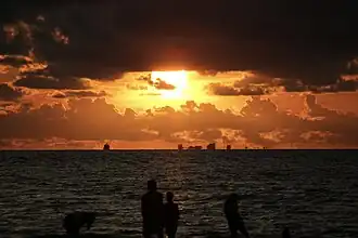 South West Ampa gas field off Seria