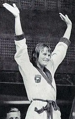 Shane Gould, winner of the 200-metre freestyle, 400-metre freestyle, and 200-metre individual medley.