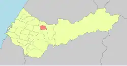 Location in Taichung City