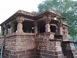 Entrance to the temple