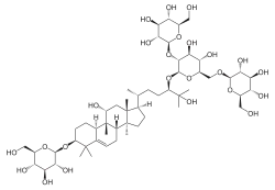 Chemical structure of siamenoside I