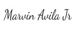 Marvin Ávila Jr signature