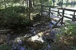 … and the stream side