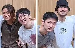 Silica Gel in 2022, from left to right: Geon-jay, Chunchu, Han-joo, Choi Woong-hee