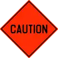 Indication of road stretch affected by road works