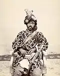 Sir Mir Mohammad Khan, Khan (ruling chief) of Kalat (in Baluchistan), c. 1894