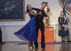 Image 29Slovenian dancers at the National Gallery in 2019 (from Culture of Slovenia)