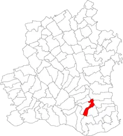 Location in Teleorman County