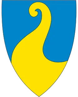 Coat of arms of Sogndal Municipality (1984-2019)