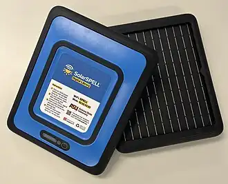 The solar-powered digital library device called SolarSPELL.