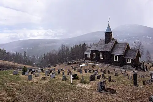 View of the village church