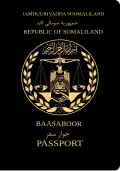 A Republic of Somaliland passport issued in 1996.
