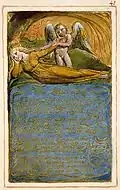 Songs of Innocence and of Experience, copy AA, 1826 (The Fitzwilliam Museum) object 41 The Angel