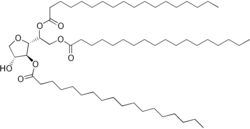 Sorbitan tristearate (Span 65, E number: E492)