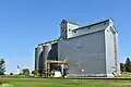Grain elevators in Souris