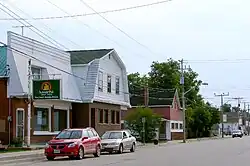 Ottawa Avenue, the main thoroughfare in South River