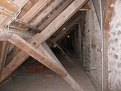 Storeroom from the side aisle