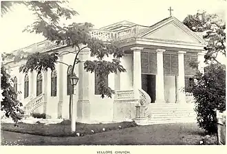St. Johns Church, Vellore (1904) by Rev. Frank Penny's Book 'The Church in Madras - Vol. I'[1]