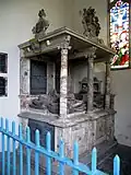 Tomb Chest of Sir Thomas Hewar, by Nicholas Stone