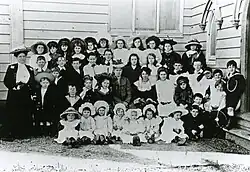 Class at St Leo's Primary School c1900