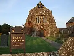 Image 23St Mary's Church, Abbeytown : all that is left of Holmcultram Abbey, founded by David I, King of Scots, and his son, Earl Henry, in 1150 (from History of Cumbria)