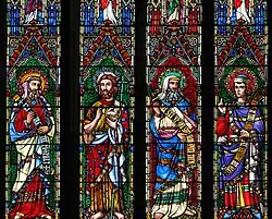 Nave west window (patriarchs and prophets)