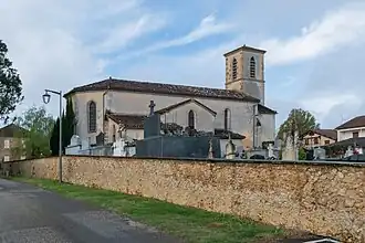 Saint Michael church in Monclar