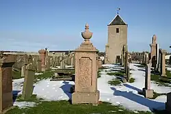 The churchyard