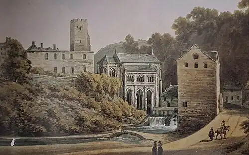 Watercolour painting by John Warwick Smith, c. 1790