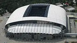 Full Exterior of the stadium