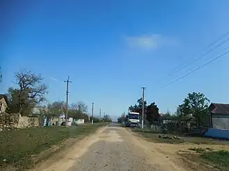 Central street of the village