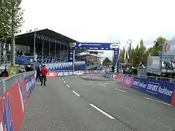 Start and finish line