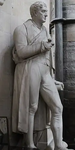 Statue of Thomas Telford by Edward Hodges Baily
