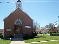 Town hall and library