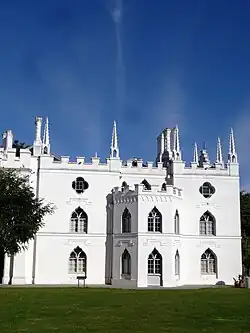 Strawberry Hill House, residence of Horace Walpole (1749 onward)