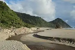 Stream at Scotts Beach