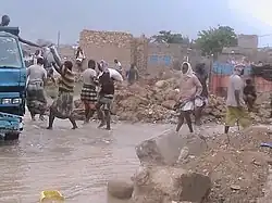 Flooding in Socotra on 1 November